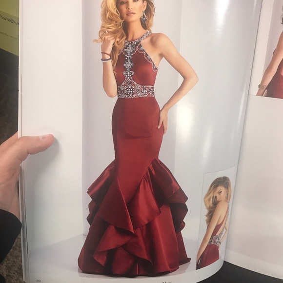 Clarisse Full Length Prom Dress - Picture 2 of 4